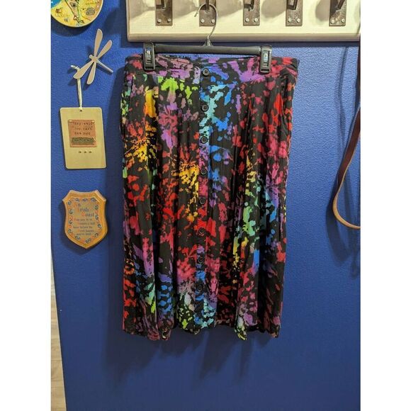 Sz 0 Torrid Pride Torrid Strong Challis Skirt - Picture 1 of 8